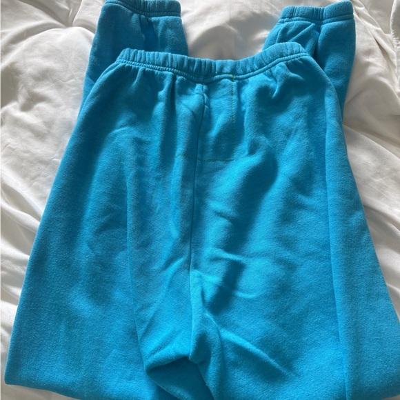 Aviator nation blue set neon blue sweatshirt zip up and sweatpants - Picture 13 of 13